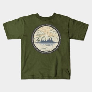 Hike Your Own Hike to Katahdin Georgia to Maine Kids T-Shirt